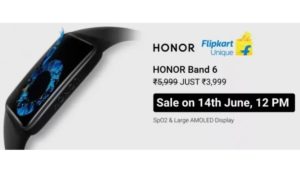 Honor Band 6 Launched In India First Sale