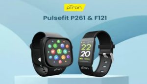 Pulsefit P261 Smartwatch And Pulsefit F121 Smartband