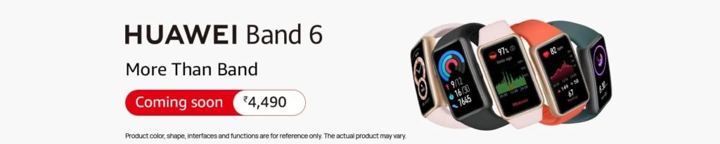 Huawei Band 6 Price In India