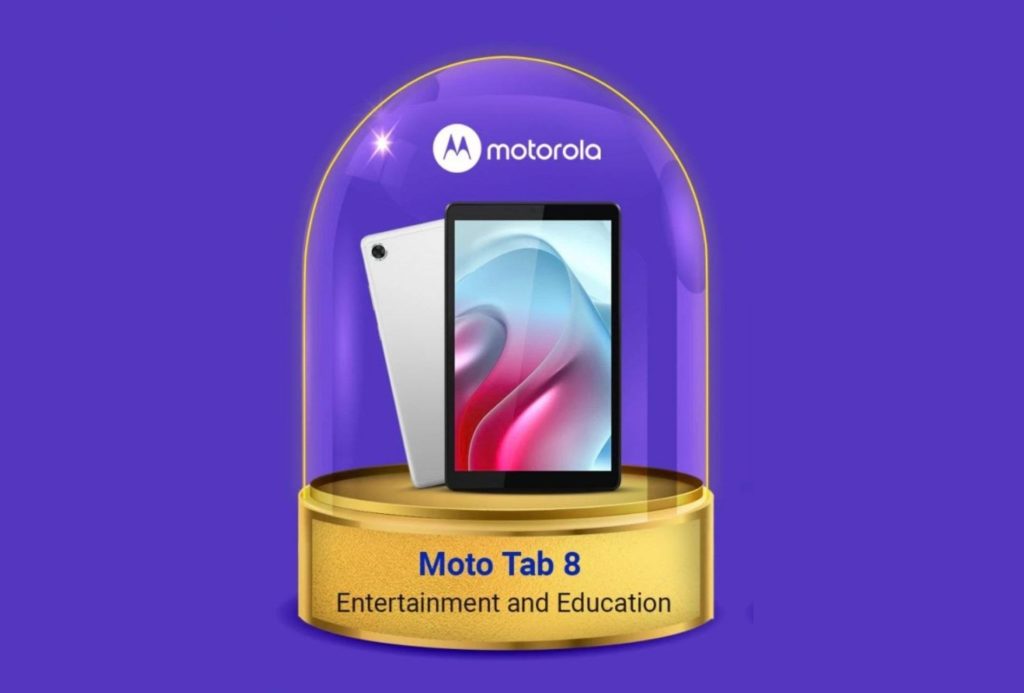 Moto Tab 8 Teaser