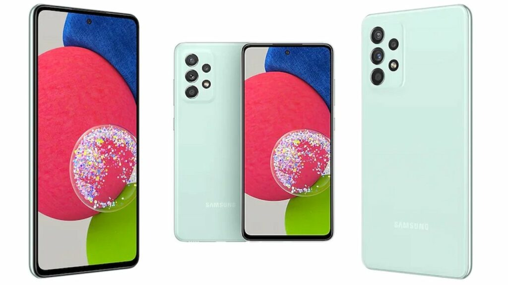 Samsung Galaxy A52s Awesome Mint Colour Variant