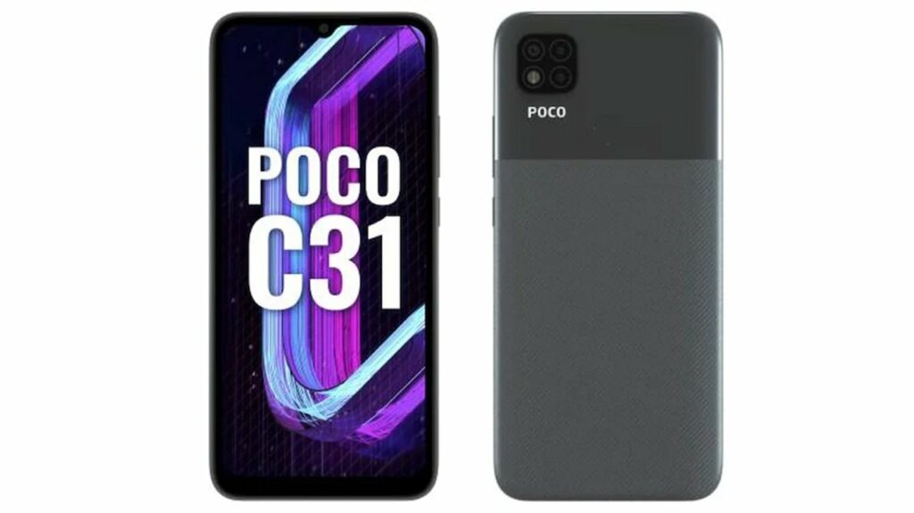 Poco C31 Launched In India