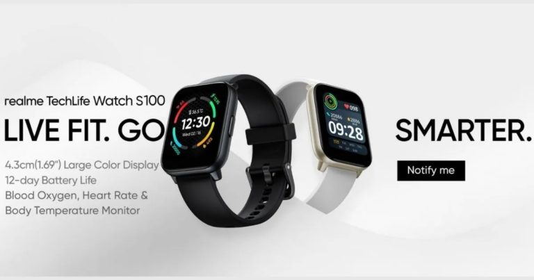 Realme TechLife Watch S100, TechLife Buds N100 debuts in India | Digital Web Review