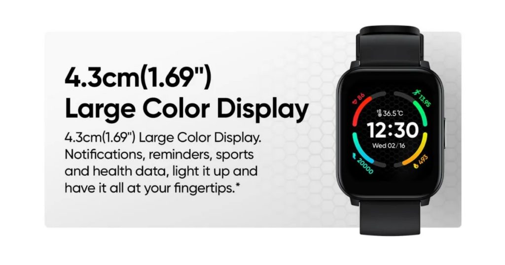 Realme Techlife Watch S100 India