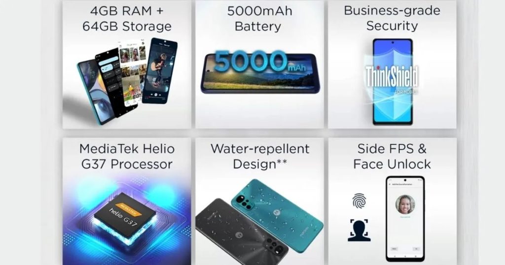 Moto G22 India Variant Specs