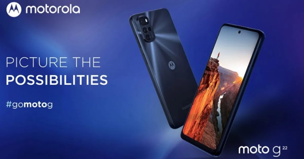 Motorola Moto G22 Announced In India