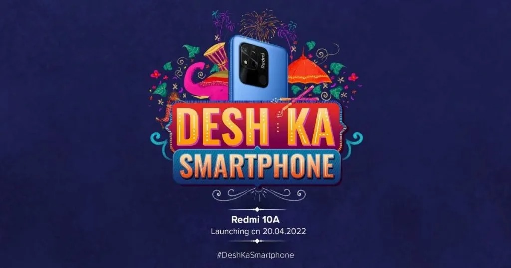 Redmi 10a India Launch Teaser