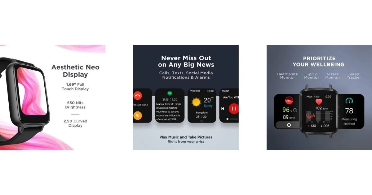 Boat Wave Neo smartwatch unveiled in India for Rs 1,799 Digital 