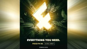 Poco F4 5g Teaser Image