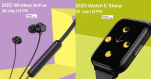 Dizo Watch D Sharp Launched