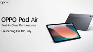 Oppo Pad Air India Launch