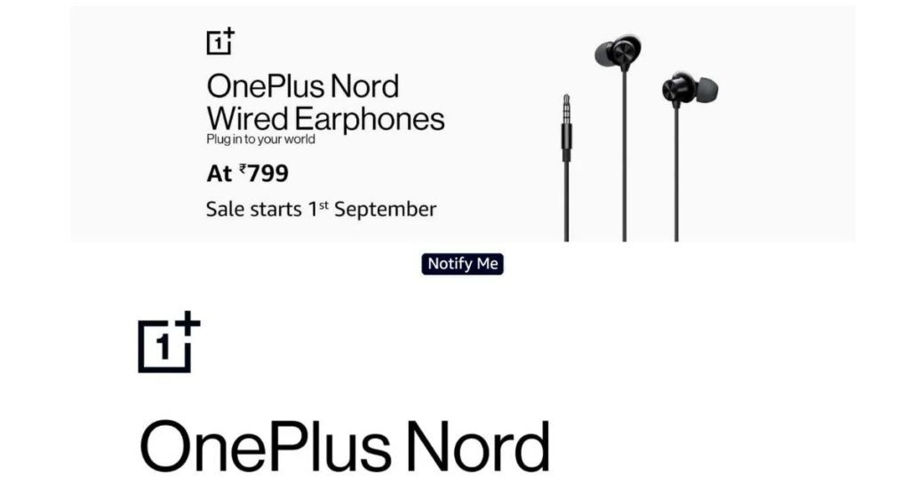Oneplus Nord Wired Earphones