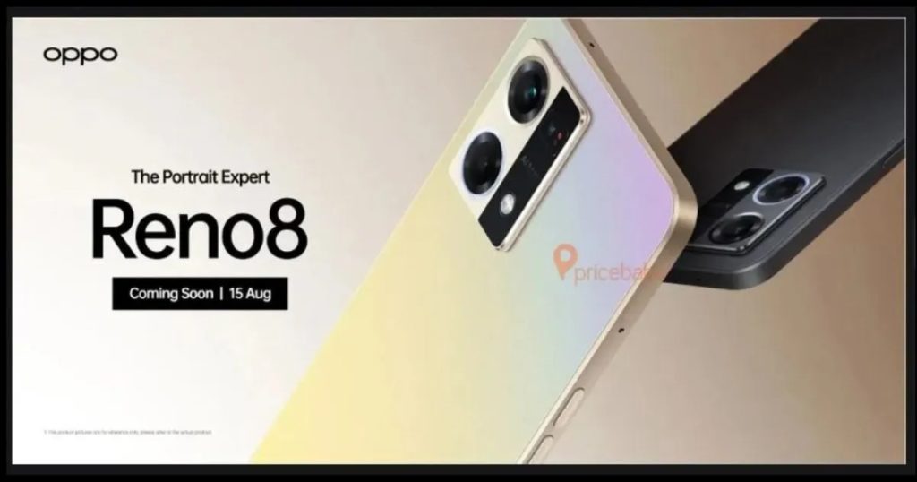Oppo Reno 8 4g Launch Poster