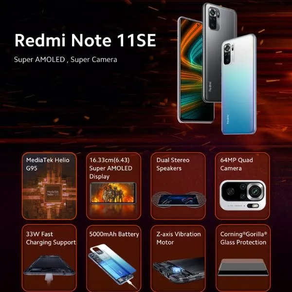 Redmi Note 11se Specifications