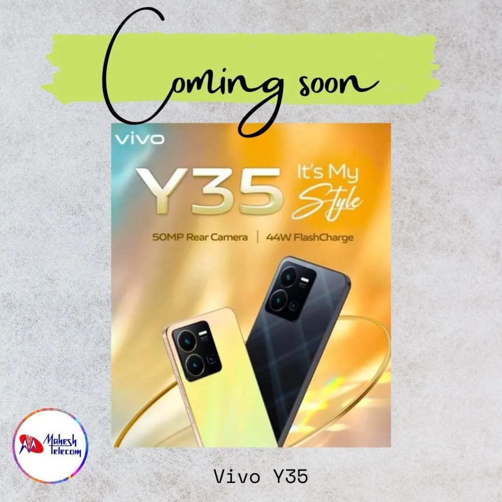 Vivo Y35 India Launch Teaser