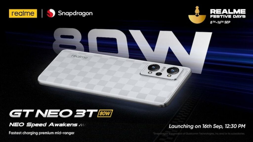 Realme Gt Neo 3t India Launch