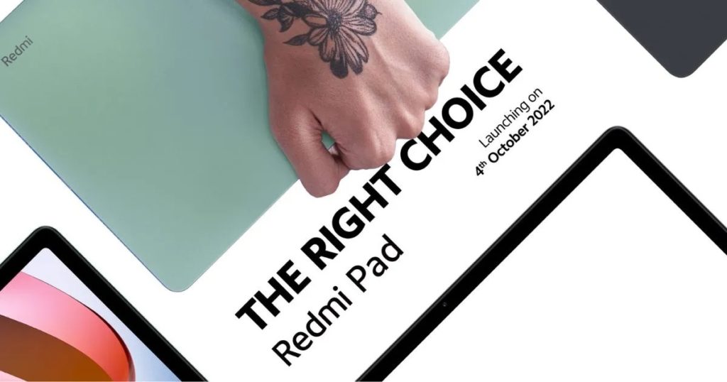 Redmi Pad India Launch Date
