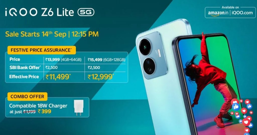 Iqoo Z6 Lite 5g Offers