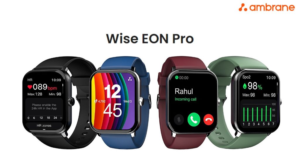 Ambrane Wise Eon Pro Smartwatch